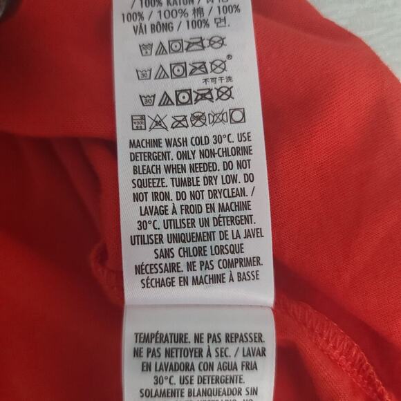 Disney Minnie Mouse ladies blouse red Size XL - Picture 10 of 10